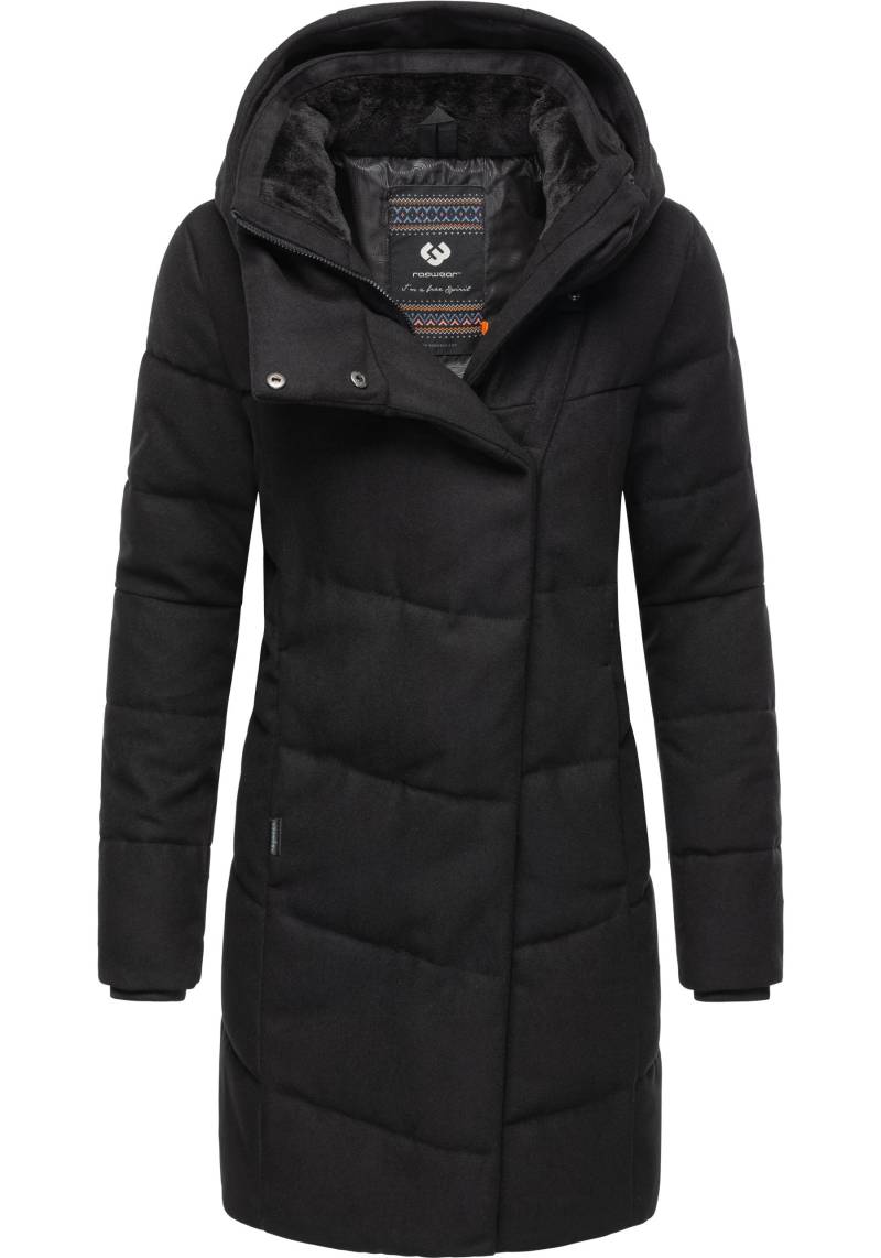 Ragwear Wintermantel "Pavla Coat" stylischer Damen Steppmantel in Woll-Optik von Ragwear