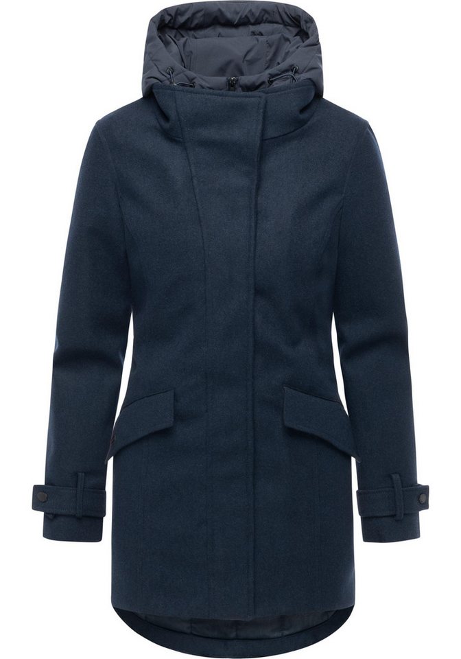 Ragwear Wintermantel Petuja Felt YOUMODO Klassischer Damen Kurzmantel mit Kapuze Ragwear Wintermantel Petuja Felt YOUMODO Klassischer Damen Kurzmantel mit Kapuze von Ragwear