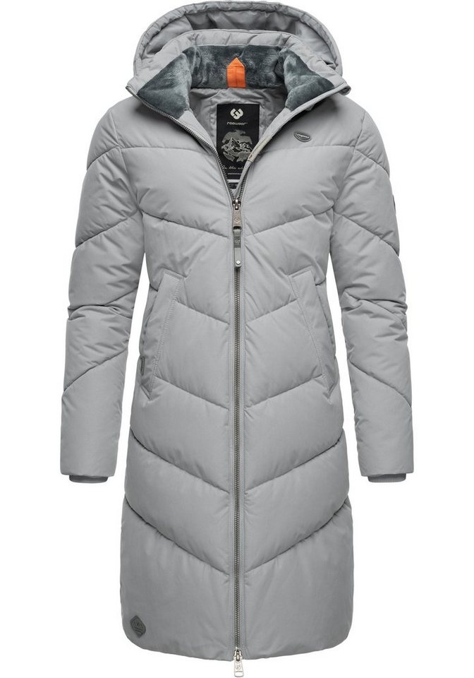 Ragwear Wintermantel Rebelka stylischer Winterparka mit abnehmbarer Kapuze von Ragwear