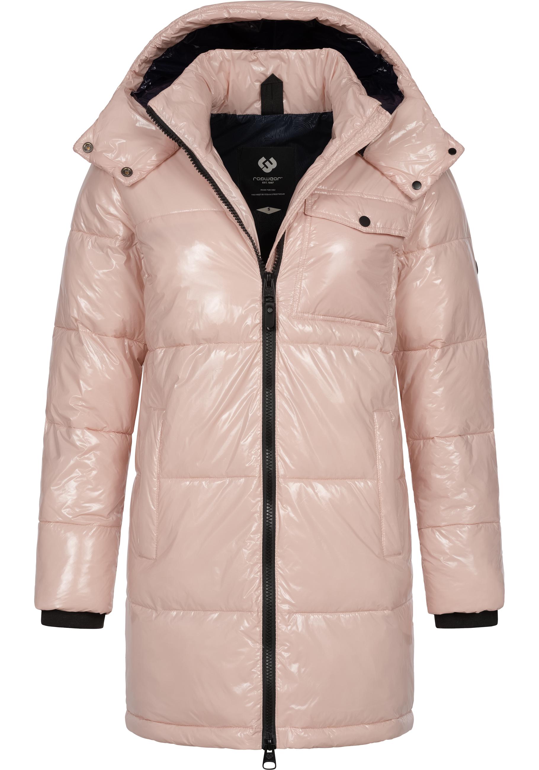 Ragwear Wintermantel "Roobie Long" super stylischer, gänzender Damen Steppmantel von Ragwear