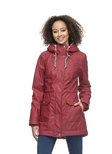 Ragwear gefütterte Regenjacke Rajani - Vegan (S) von Ragwear