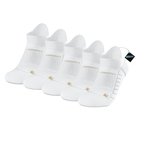 Rahhint Coolmax Kurze Laufsocken für Damen und Herren 5 Paar Kompressionssocken Wandersocken Sportsocken Anti Blasen Atmungsaktiv und Schweißableitend 35-38,39-42 von Rahhint