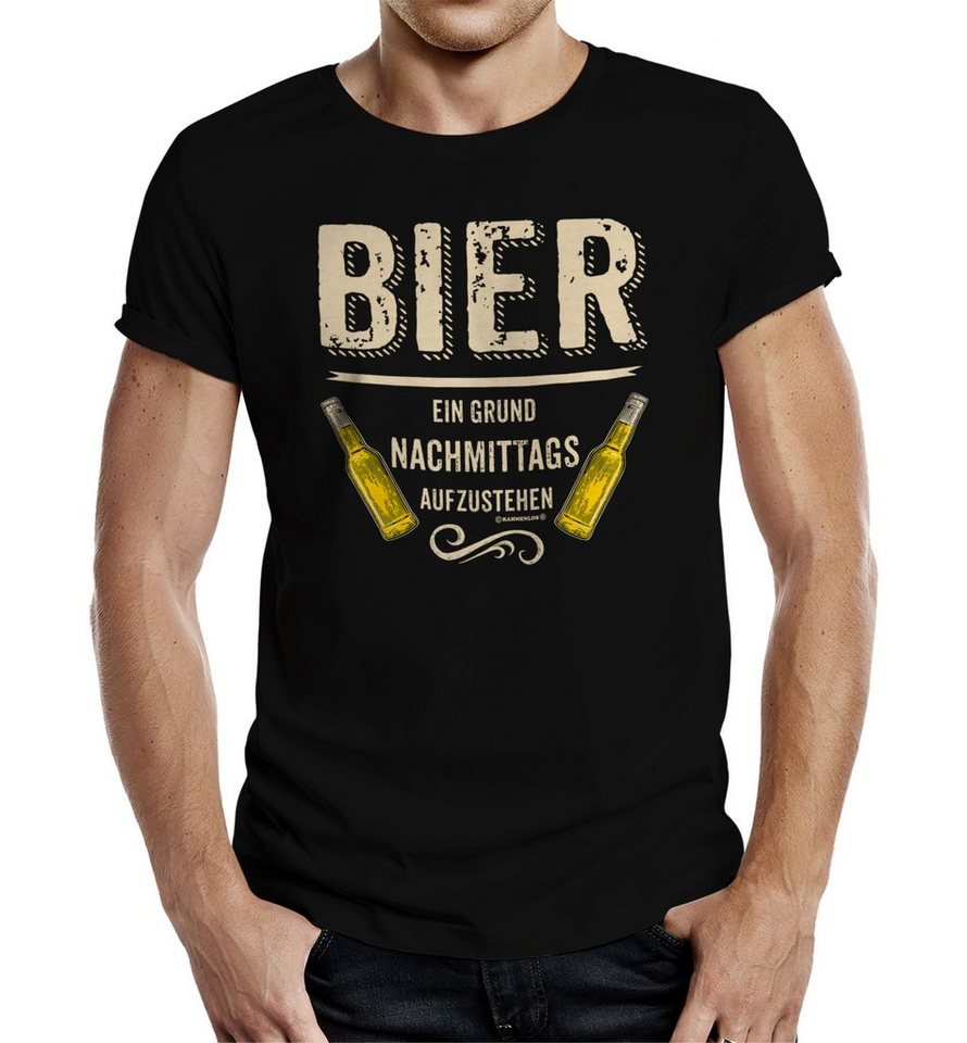 RAHMENLOS® T-Shirt als Geschenk oder für die Party - EIN Grund Nachmittags aufzustehen von RAHMENLOS®