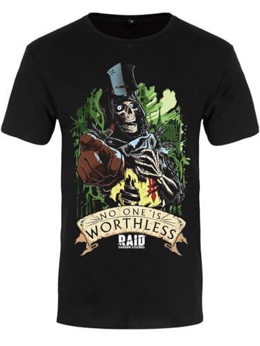 RAID: Shadow Legends Deathknight No One is Worthless Black T-Shirt, Schwarz , M RAID: Shadow Legends Deathknight No One is Worthless Black T-Shirt, Schwarz , M von Raid: Shadow Legends