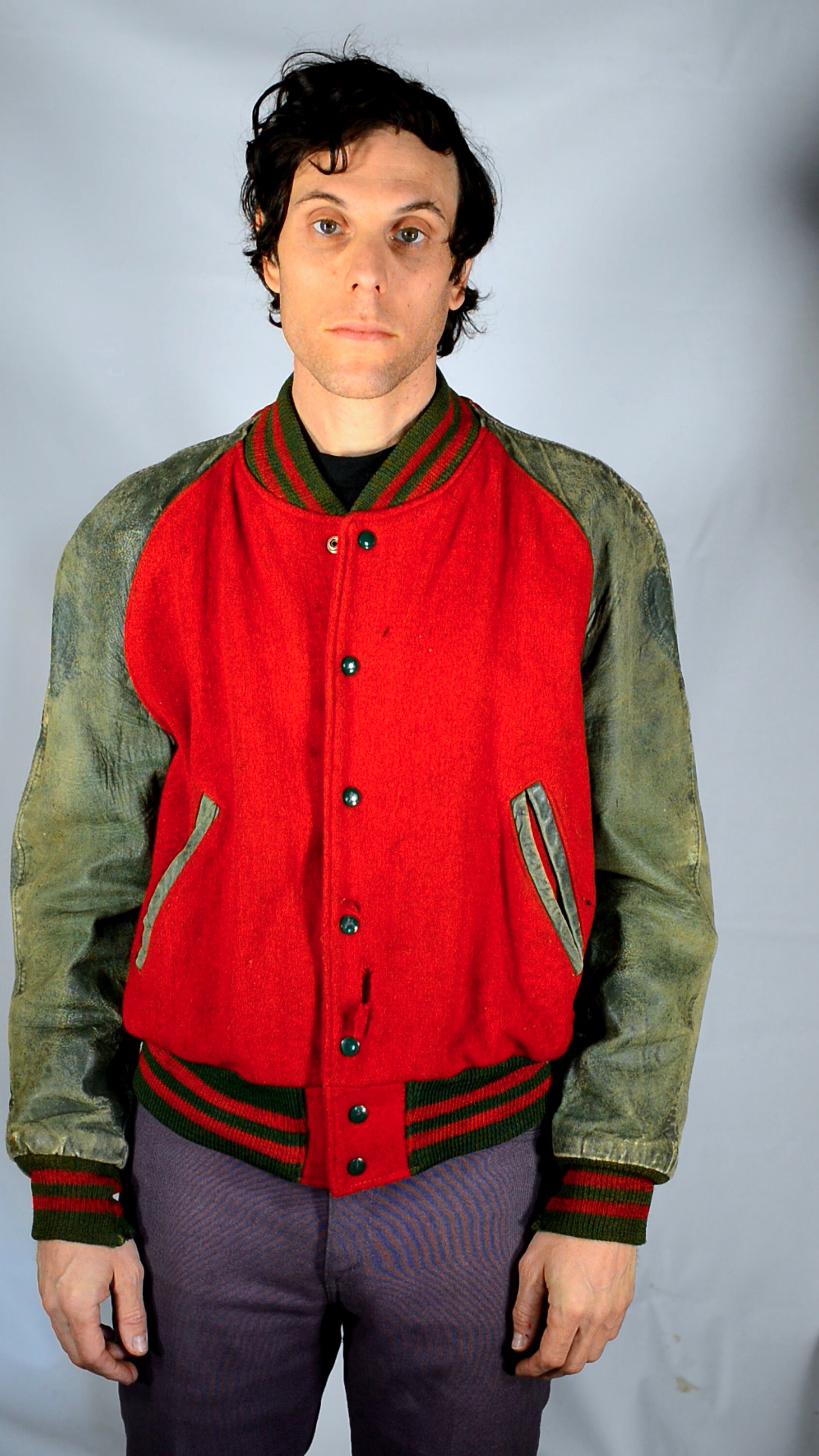 50Er Jahre Vintage Varsity Jacke 50Er Jahre Vintage Varsity Jacke von RailroadBillVintage