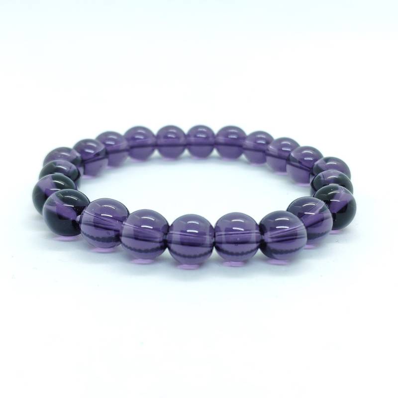 Echte Amethyst Armband, Edelstein Schmuck, Perlen Armbänder Für Frauen, 7 Chakra Geschenk Sie, Stein Armband von RaimondsAccessories