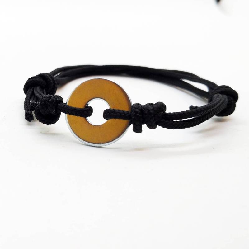 Schwarz Armee Grün Nylonschnur Armband Herren Verstellbarer Schiebeknoten Surfer Neu. Paare Armbänder, Schmuck Jungs von RaimondsAccessories