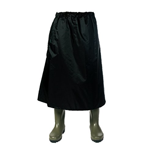 Rain Kilt Regenrock, schwarz, kurz von Rain Kilt