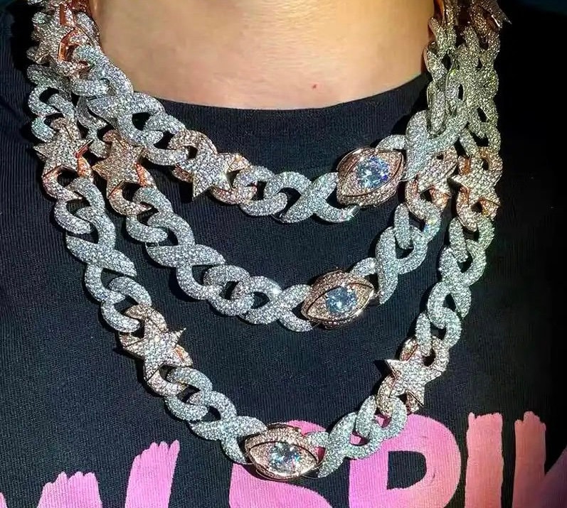 Ice Out Infinity Links Kette 925 Silber Hohe Qualität Verschiedene Größen Ice Out Infinity Links Kette 925 Silber Hohe Qualität Verschiedene Größen von RainDropDE
