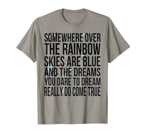 Somewhere over the rainbow-Men Women Kids Butterfly T-Shirt T-Shirt von Rainbow Butterfly Tee Shirt Gift