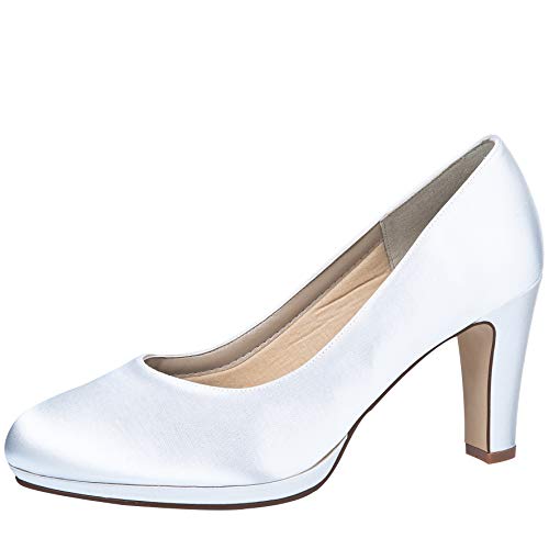 Rainbow Club Brautschuhe Grace - Damen, Pumpe, White von Rainbow Club