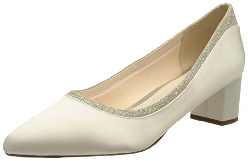 Rainbow Club Brautschuhe Preslie - Damen, Pumps, Ivory - Gr. 42 (UK 9) von Rainbow Club