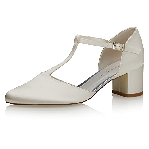 Rainbow Club Brautschuhe Rosita - Damen, Pumps, Ivory - Gr. 37,5 (UK 4,5) von Rainbow Club