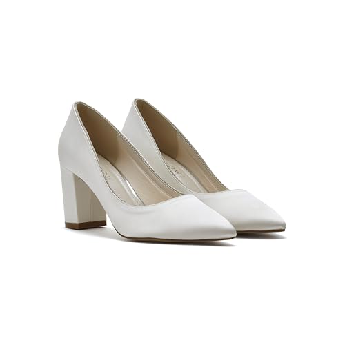 Rainbow Club Damen Farah Pumps, weiß, 38 EU von Rainbow Club