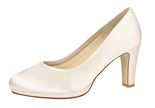 Rainbow Club Damen Grace Pumpe, 36.5 EU, Ivory Creme von Rainbow Club