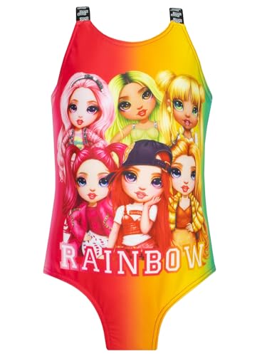 Rainbow High Badeanzug Mädchen | Regenbogen Schwimmanzug Mädchen | Bademode Mädchen | Mehrfarbig 146 von Rainbow High