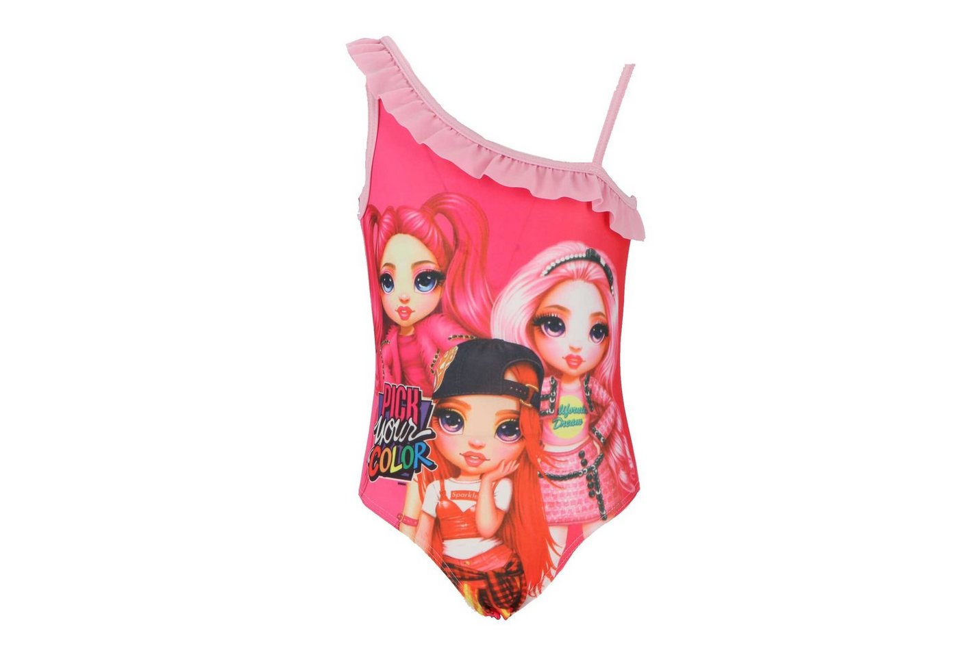 Rainbow High Badeanzug Rainbow High Girls Kinder Mädchen Badeanzug Gr. 98 bis 128 von Rainbow High