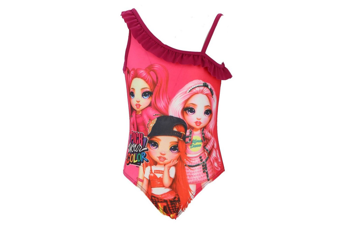 Rainbow High Badeanzug Rainbow High Girls Kinder Mädchen Badeanzug Gr. 98 bis 128 von Rainbow High