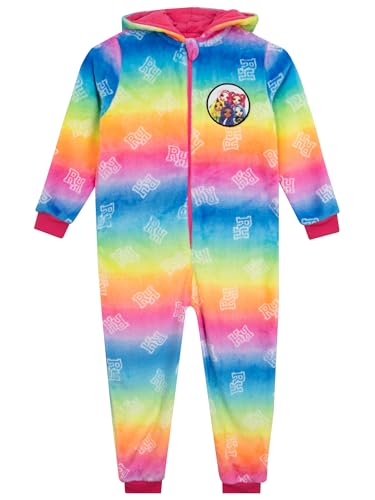 Rainbow High Onesie | Schlafanzüge Für Mädchen | Vlies Onesie Mädchen | Mehrfarbig 128 von Rainbow High