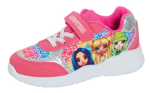 Rainbow High Turnschuhe für Mädchen Kinder Mode Puppe Easy Touch Fasten Sportschuhe, multi, 31 EU von Rainbow High