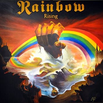 Rainbow Rising LP multicolor von Rainbow