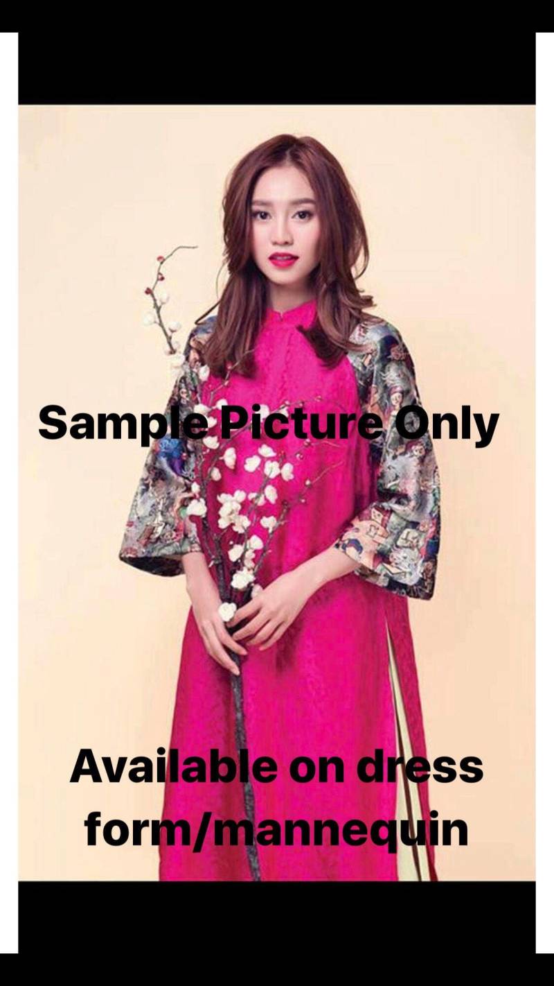 Wunderschöner Regenbogen Ao Dai - 2 Lagen Nur Lila Links Wunderschöner Regenbogen Ao Dai - 2 Lagen Nur Lila Links von RainbowAoDai