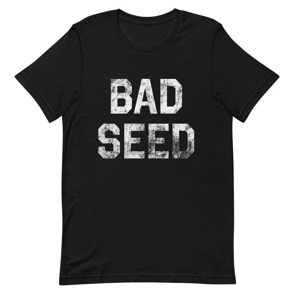 Bad Seed Unisex T-Shirt, Nick Cave Inspiriertes Punkrocker Goth Vintage Distressed Grafik, Herren Damen Rock N Roll Rundhalsausschnitt Baumwolle Bad Seed Unisex T-Shirt, Nick Cave Inspiriertes Punkrocker Goth Vintage Distressed Grafik, Herren Damen Rock N Roll Rundhalsausschnitt Baumwolle von RainbowArtifacts