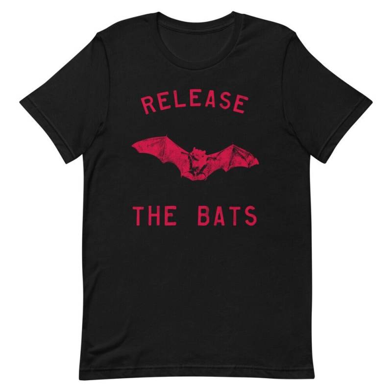 Release The Bats Unisex T-Shirt, Retro Vintage 1970Er 80Er Nick Birthday Party Goth Cave Punk Graphic Cotton Shirt Von Rainbowartifacts Release The Bats Unisex T-Shirt, Retro Vintage 1970Er 80Er Nick Birthday Party Goth Cave Punk Graphic Cotton Shirt Von Rainbowartifacts von RainbowArtifacts