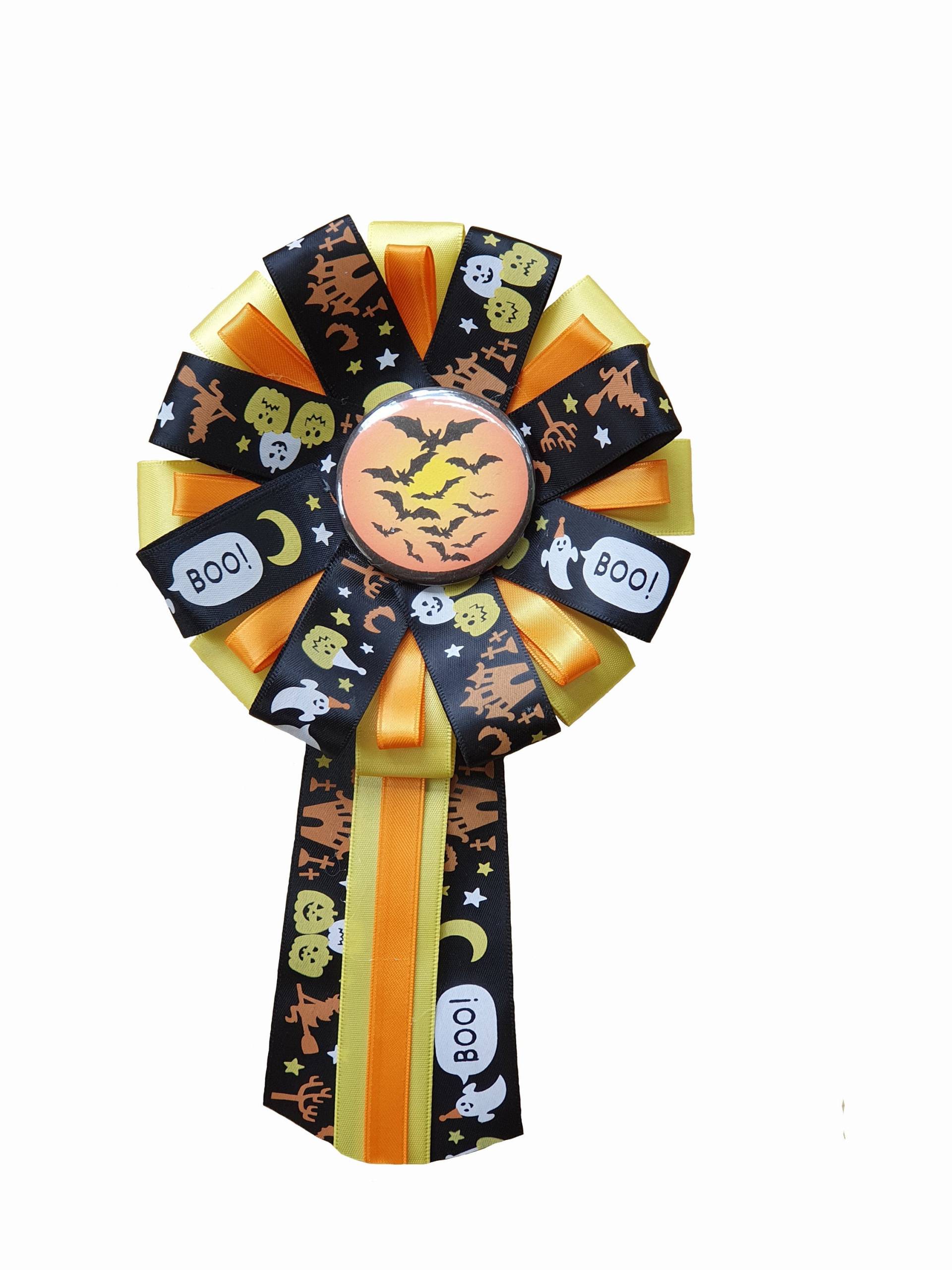 Halloween Rosette Oder Corsage, Pin Zurück Halloween Rosette Oder Corsage, Pin Zurück von RainbowCraftsBySandy