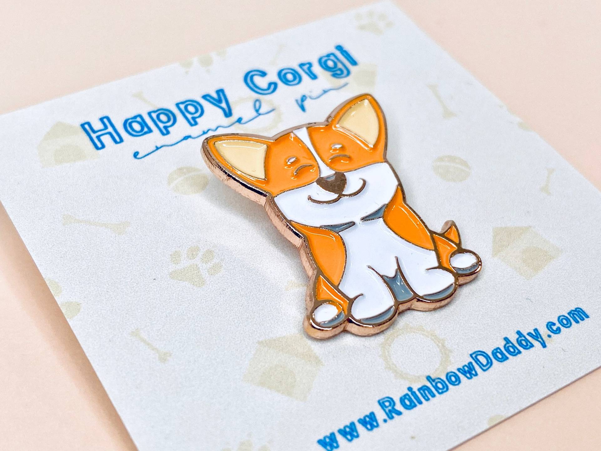 Corgis Hund Emaille Pin | Geschenk Abzeichen Anstecknadel Kawaii Hundeliebhaber Soft Enamel Muttertags Corgis Hund Emaille Pin | Geschenk Abzeichen Anstecknadel Kawaii Hundeliebhaber Soft Enamel Muttertags von RainbowDaddy