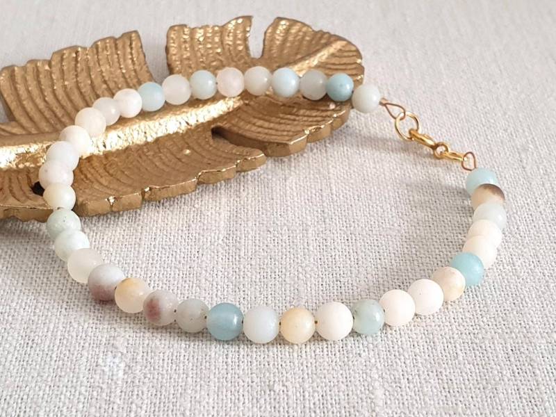 Aventurin Armband Mit Edelstahl Verschluss von RainbowFairground