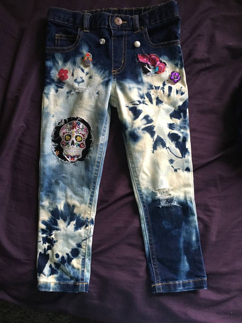 Gebleichter Zucker Schädel - Mädchen von RaindropDenim