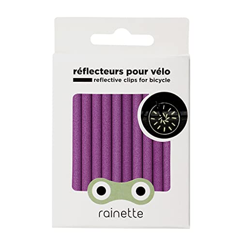 Rainette Unisex Réflecteurs Pour Roues de Vélo | Rose | Réflexion À 360° | 12 Pièces Reisezubehör-Geldbörse, Rosa, OneSize von Rainette