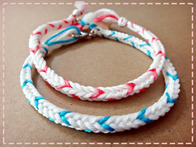 Handgemachtes Freundschaftsarmband Im 2-Er Set von RainieLoveThings