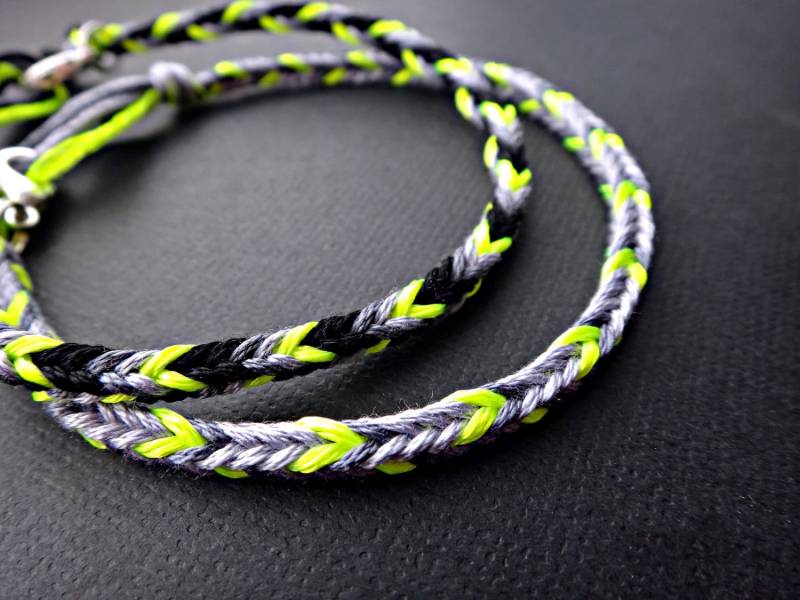 Passende Paare Armbänder Knallige Farben Neon Gelb Grau Sport Freundschaftsarmband Paararmbänder 2Er Set Passende Paare Armbänder Knallige Farben Neon Gelb Grau Sport Freundschaftsarmband Paararmbänder 2Er Set von RainieLoveThings