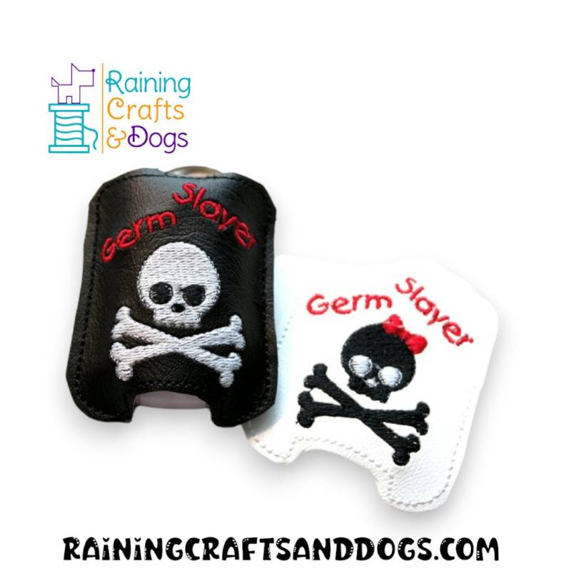 Germ Slayer Händedesinfektionshalter Clip On Beutel von RainingCraftsDogs