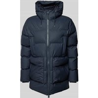 RAINS Regular Fit Steppjacke mit Kapuze Modell 'ALTER' in Marine, Größe M RAINS Regular Fit Steppjacke mit Kapuze Modell 'ALTER' in Marine, Größe M von Rains