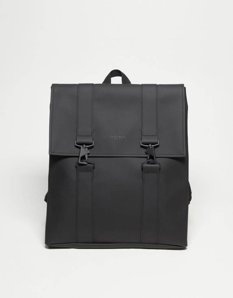 Rains 13300 - MSN - Wasserfester, großer Unisex-Rucksack in Schwarz Rains 13300 - MSN - Wasserfester, großer Unisex-Rucksack in Schwarz von Rains