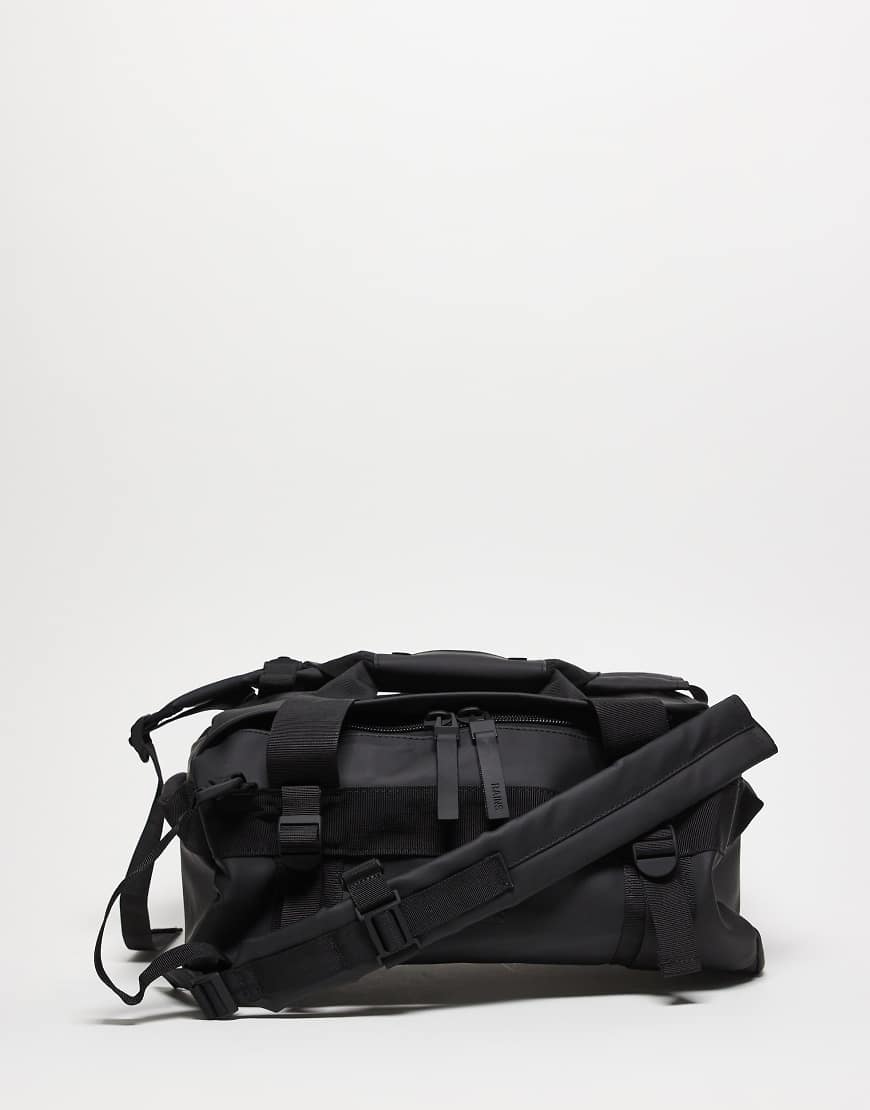 Rains - 14800 Texel - Kleine, wasserdichte Beuteltasche in Schwarz von Rains