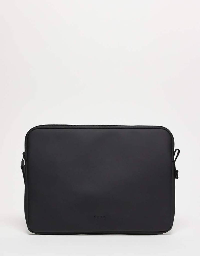 Rains - 14860 Trail - Wasserdichte Laptop-Hülle in Schwarz, 13/14 Zoll von Rains