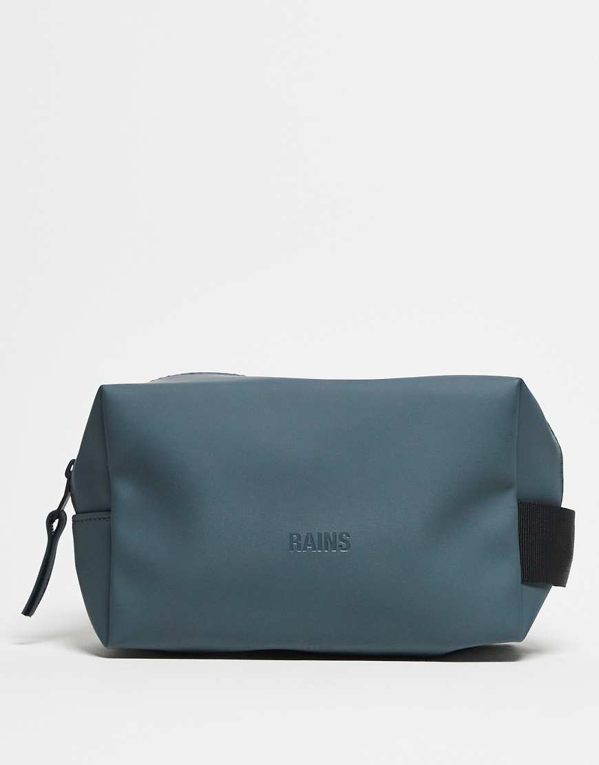 Rains - 15580 - Kleiner, wasserfester Unisex-Kulturbeutel in Grau-Blau Rains - 15580 - Kleiner, wasserfester Unisex-Kulturbeutel in Grau-Blau von Rains