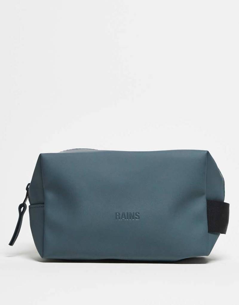 Rains - 15580 - Kleiner, wasserfester Unisex-Kulturbeutel in Grau-Blau Rains - 15580 - Kleiner, wasserfester Unisex-Kulturbeutel in Grau-Blau von Rains