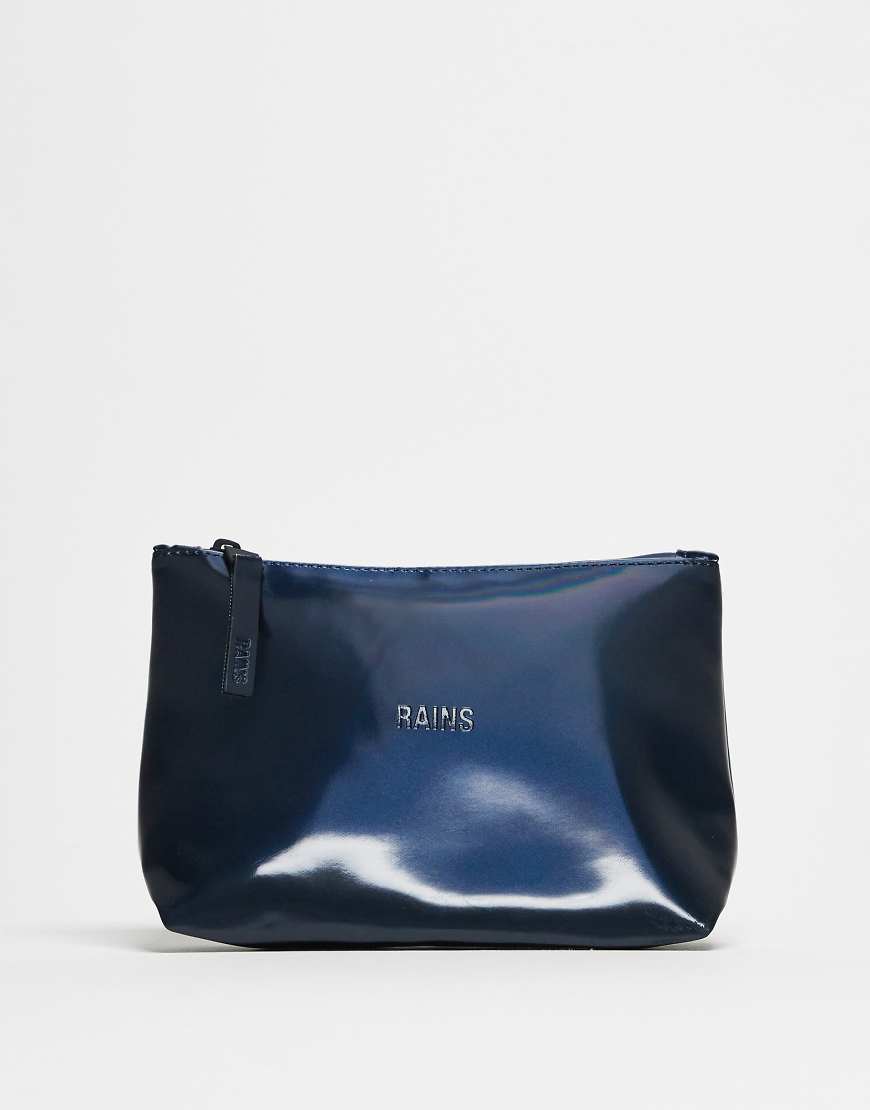 Rains - 15600 - Wasserdichte Kosmetiktasche in glänzendem Marineblau Rains - 15600 - Wasserdichte Kosmetiktasche in glänzendem Marineblau von Rains