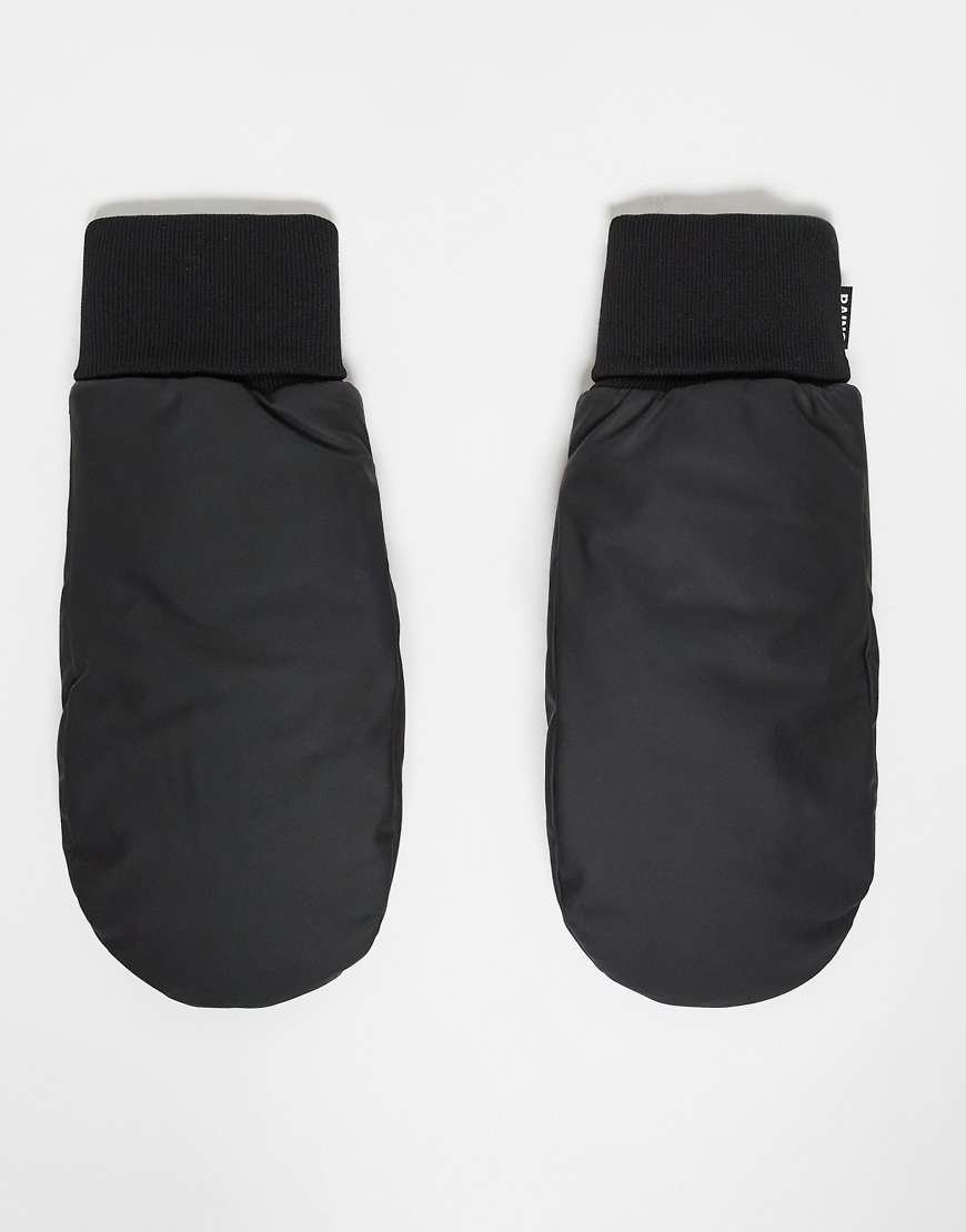 Rains - 16070 Alta - Wasserdichte Puffer-Fäustlinge in Schwarz von Rains