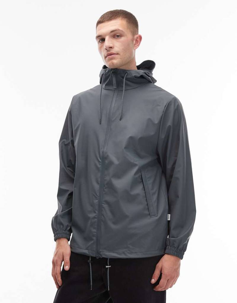 Rains - 18370 - Wasserdichte Windjacke in Grau-Blau von Rains