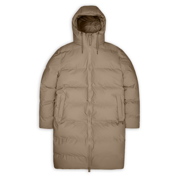 Rains - Alta Longer Puffer Jacket W3T4 - Winterjacke Gr M beige von Rains