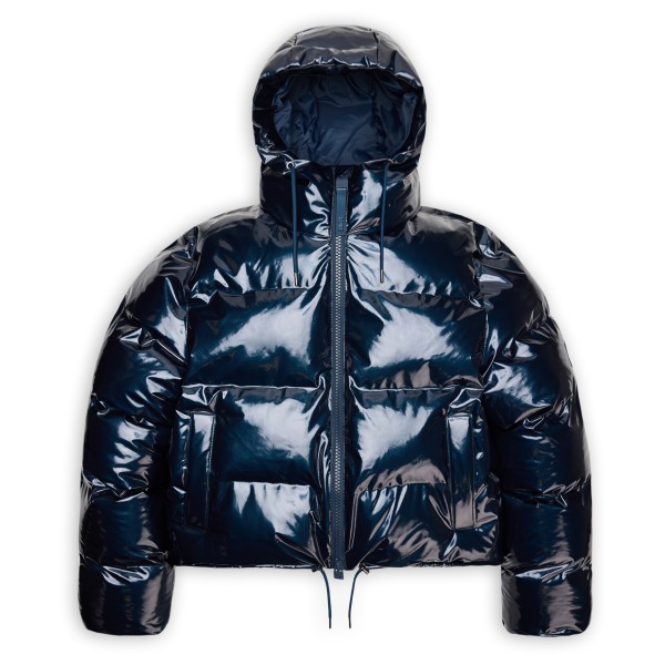 Rains - Alta Short Puffer Jacket W3T3 - Winterjacke Gr M blau von Rains