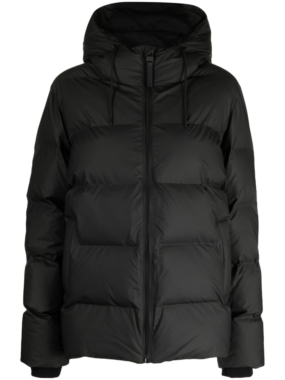 Rains Gesteppte Alta Jacke - Schwarz von Rains