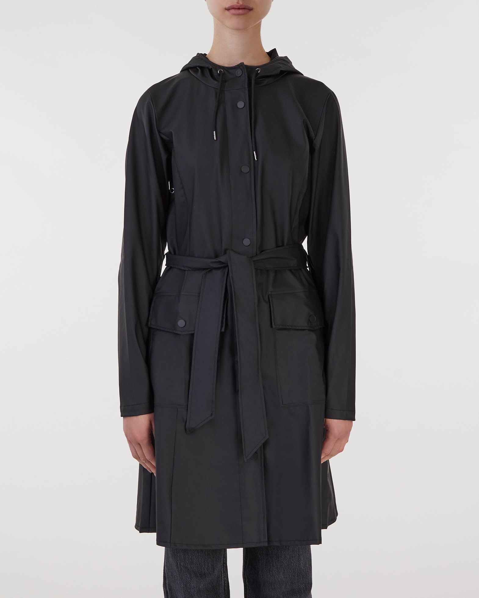 Rains Curve Jacket Black von Rains