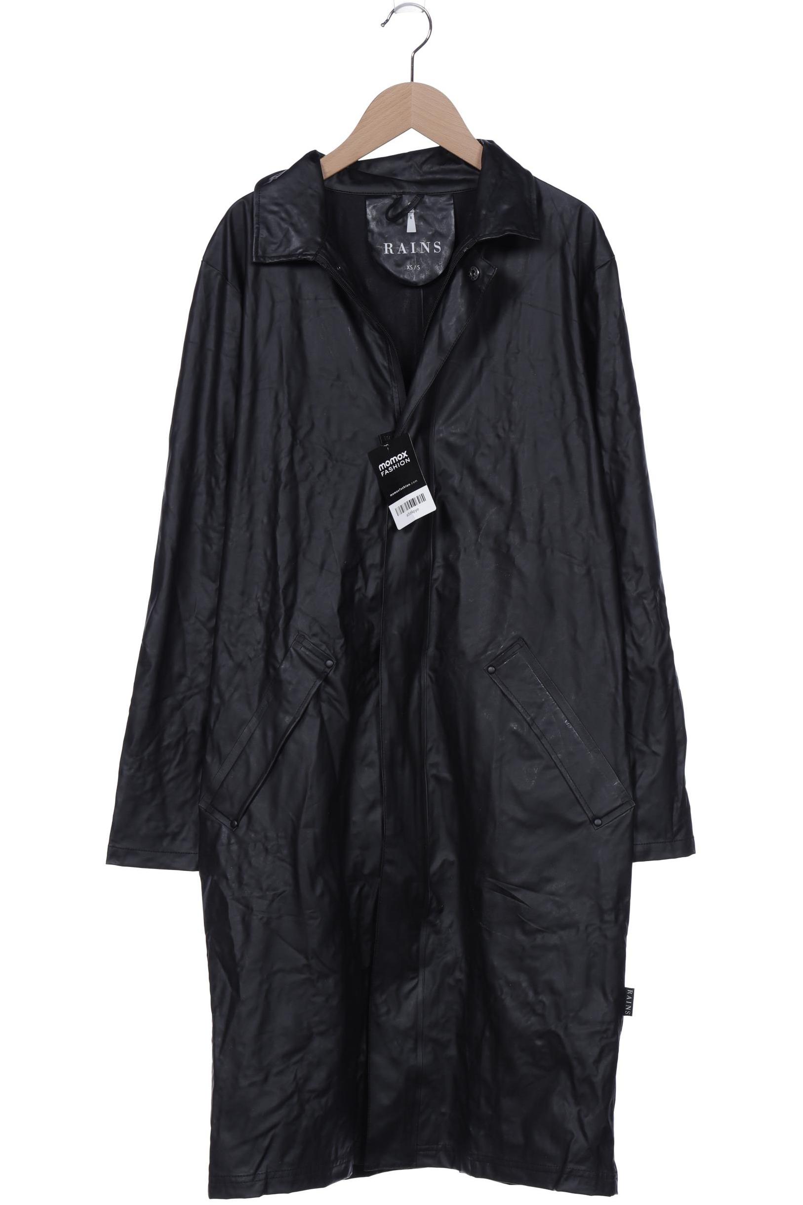 Rains Damen Mantel, schwarz von Rains